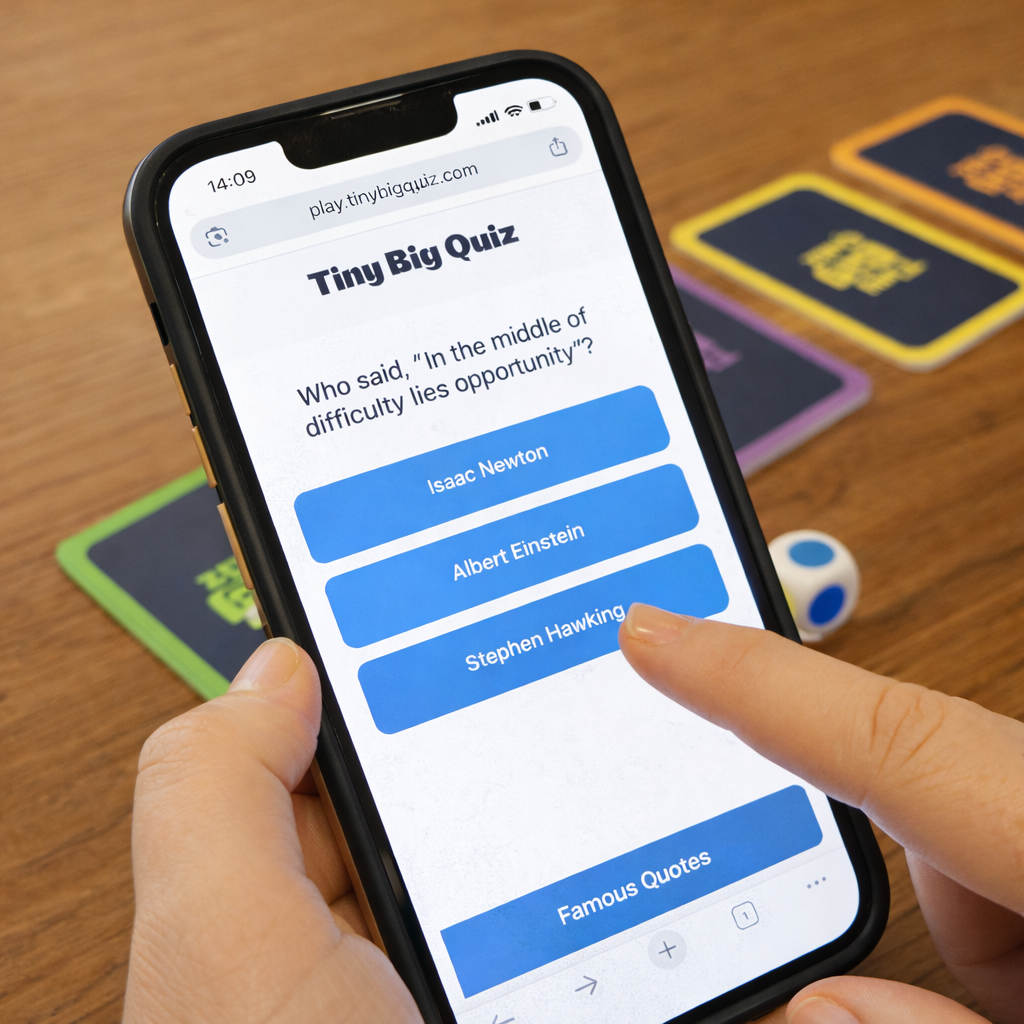 Tiny Big Quiz Trivia Card Game | Travel Game for Holidays | Players 2 + | Age 8+
